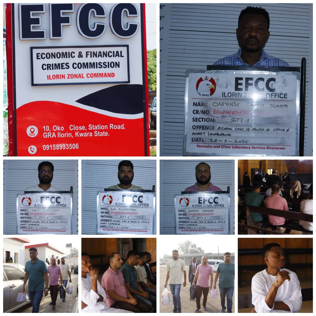 Kwara Court Remands Three Indians, Nigerian over Alleged N1bn Steel Fraud