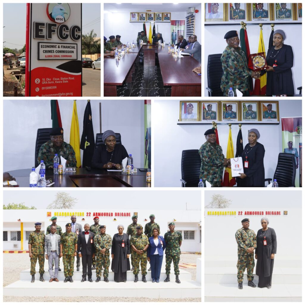 EFCC Strengthens Ties with Army, DSS to Fight Illegal Mining and Banditry in Kwara