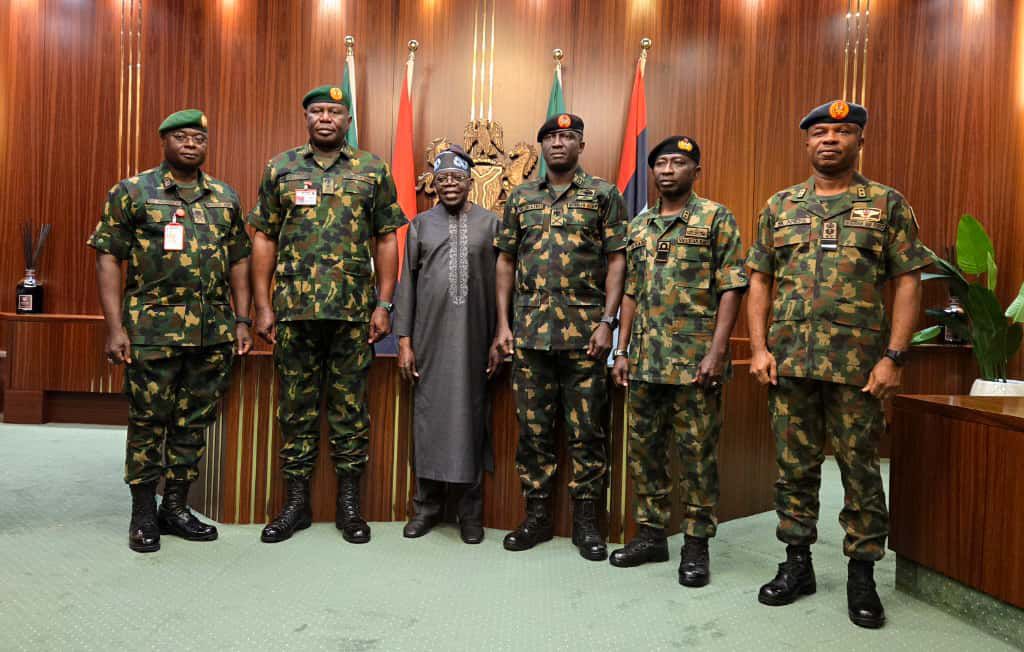 BREAKING: Tinubu meets security chiefs over rising attacks