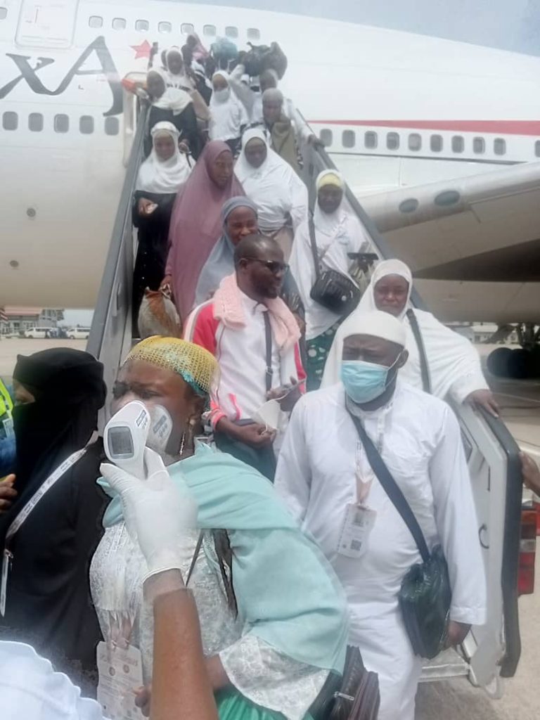 Last Batch of Kwara Pilgrims Returns from Saudi Arabia