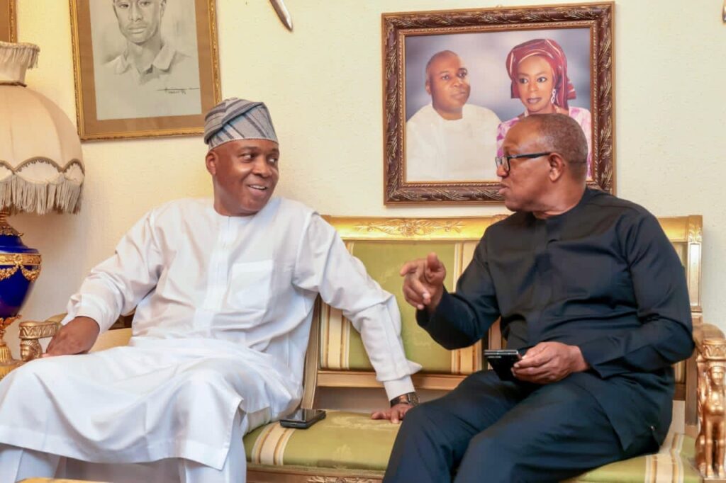 Saraki Celebrates Peter Obi at 65, Prays for Good Health and Long Life