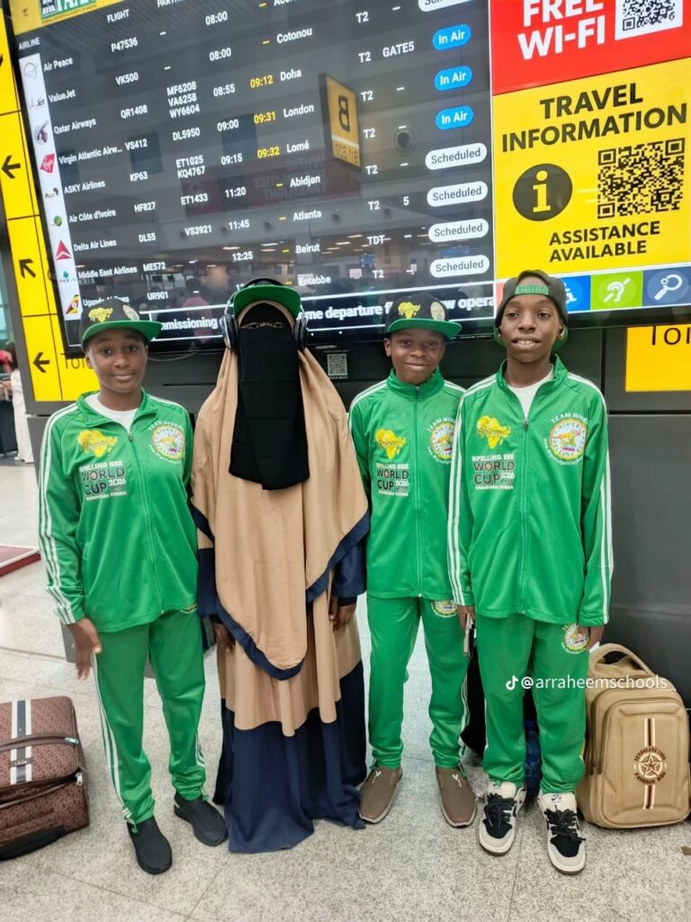 Team Nigeria Clinches Gold at 2026 Spelling Bee World Cup in Shanghai